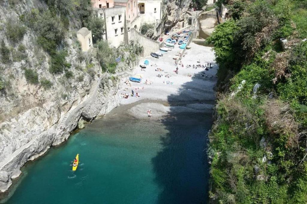 Amalfi Rooms Duoglio Beach -Amazing Seaview Exteriör bild