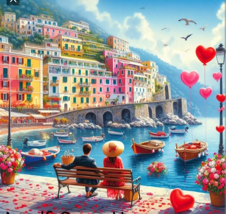 Amalfi Rooms Duoglio Beach -Amazing Seaview Exteriör bild