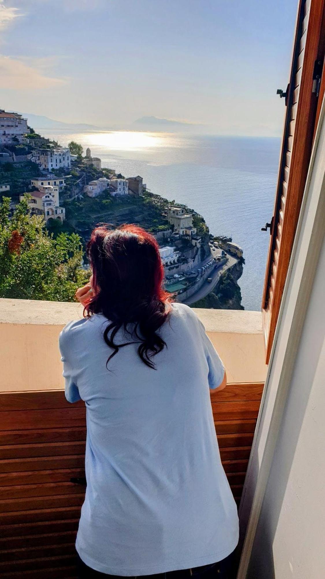 Amalfi Rooms Duoglio Beach -Amazing Seaview Exteriör bild
